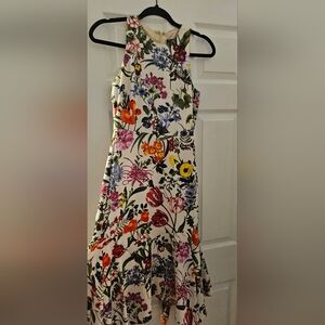 Maggy London Floral sleeveless dress